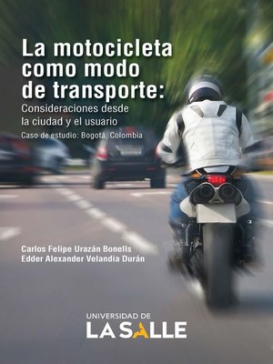 cover image of La motocicleta como modo de transporte